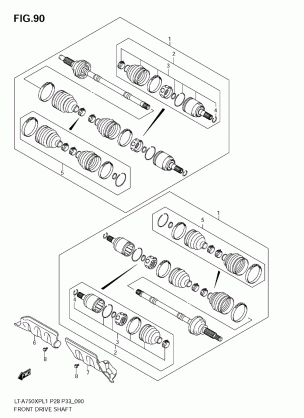 FRONT DRIVE SHAFT