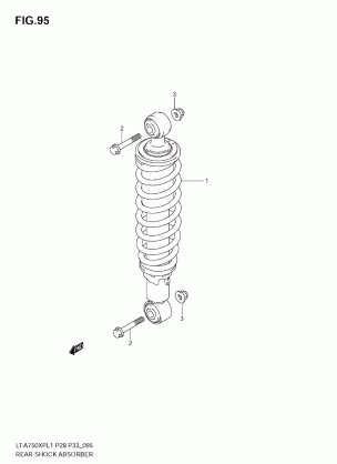 REAR SHOCK ABSORBER