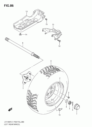 LEFT REAR WHEEL