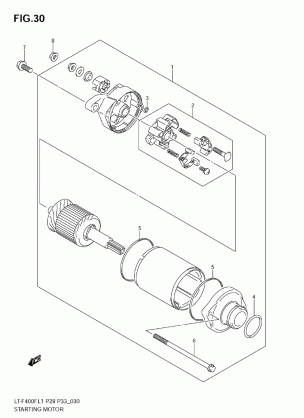 STARTING MOTOR