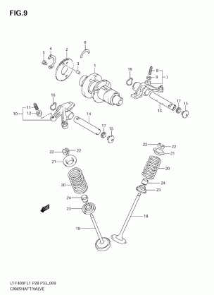 CAMSHAFT - VALVE