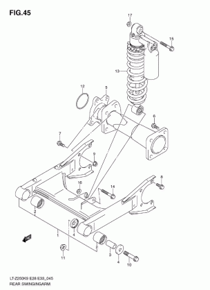 REAR SWINGINGARM