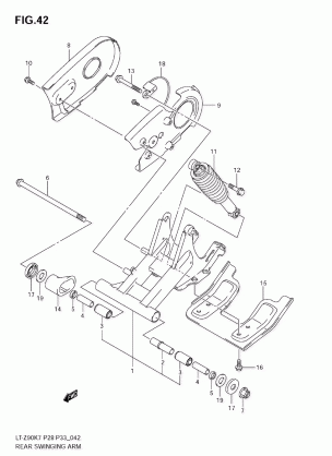 REAR SWINGINGARM