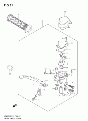 FRONT BRAKE LEVER
