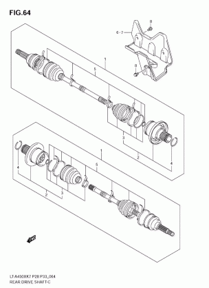 REAR DRIVE SHAFT