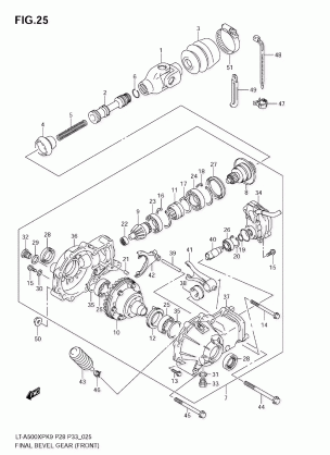 FINAL BEVEL GEAR (FRONT)