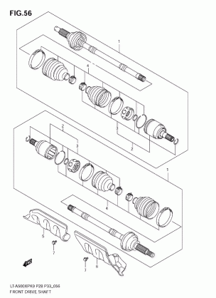 FRONT DRIVE SHAFT