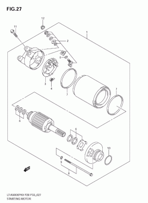 STARTING MOTOR