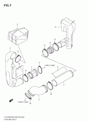 COOLING DUCT