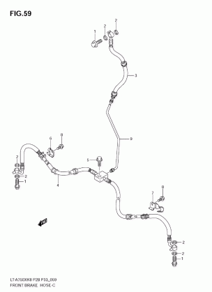 FRONT BRAKE HOSE