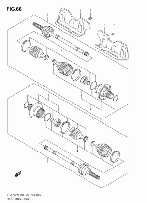 REAR DRIVE SHAFT