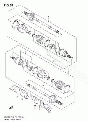 FRONT DRIVE SHAFT