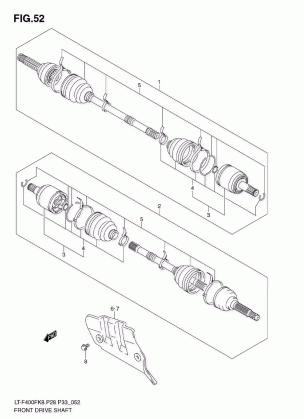 FRONT DRIVE SHAFT