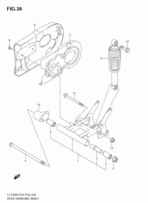 REAR SWINGINGARM