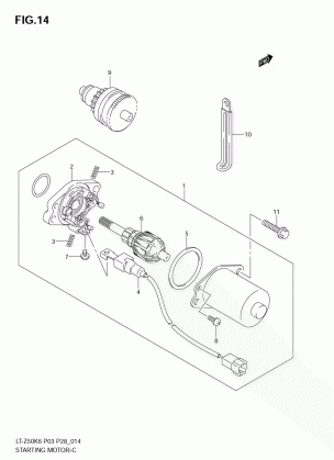 STARTING MOTOR