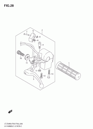 LH HANDLE LEVER