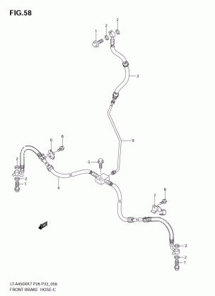 FRONT BRAKE HOSE