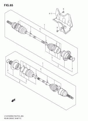 REAR DRIVE SHAFT