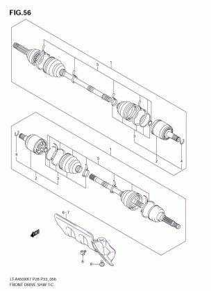 FRONT DRIVE SHAFT