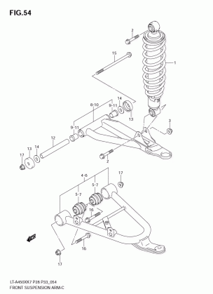 FRONT SUSPENSION ARM (MODEL K7)