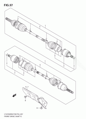 FRONT DRIVE SHAFT