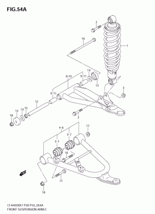 FRONT SUSPENSION ARM (MODEL K8)