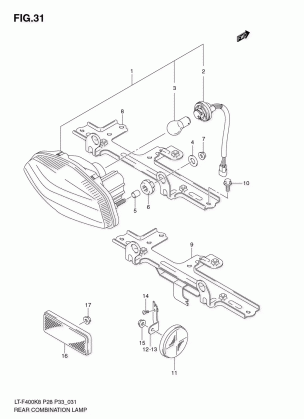 REAR COMBINATION LAMP