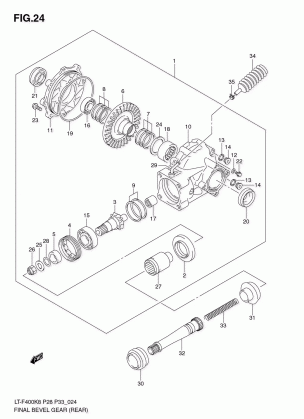 FINAL BEVEL GEAR (REAR)