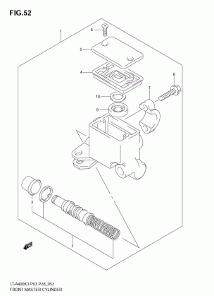 FRONT MASTER CYLINDER