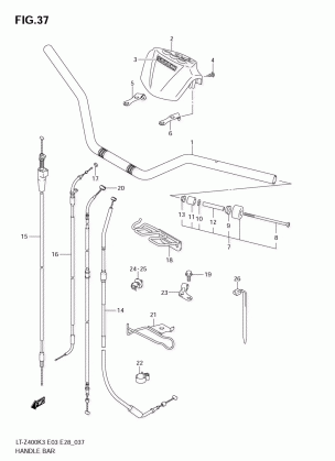 HANDLEBAR (MODEL K3 / K4)