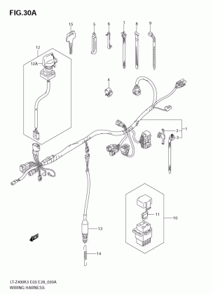 WIRING HARNESS (MODEL K4)