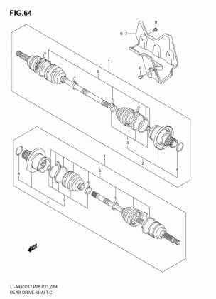 REAR DRIVE SHAFT