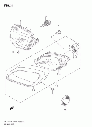 HEADLAMP (MODEL K4)