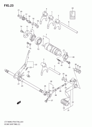 GEAR SHIFTING (1)(MODEL K3)