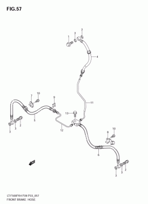 FRONT BRAKE HOSE