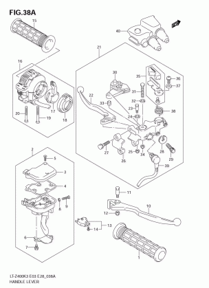 HANDLE LEVER (MODEL K4 / K5 / K6 / K7)