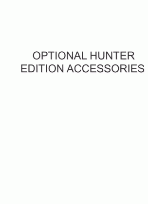 OPTIONAL (LT-A400FH HUNTER EDITION)