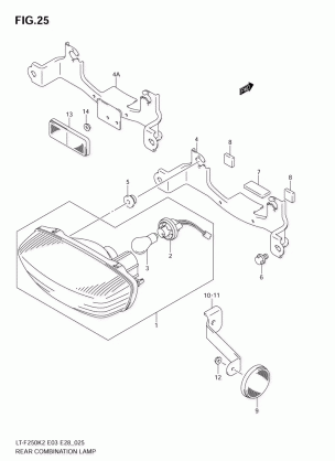 REAR COMBINATION (MODEL K2 / K3)