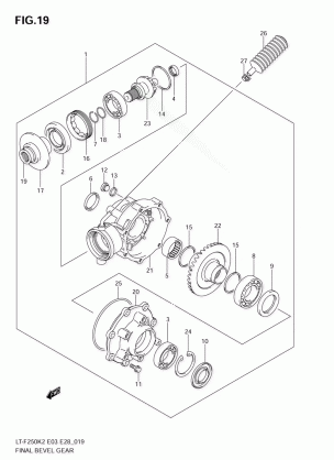 FINAL BEVEL GEAR (NOTE)