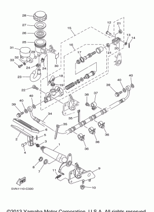 REAR MASTER CYLINDER