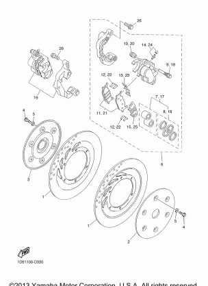 FRONT BRAKE CALIPER