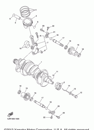 CRANKSHAFT PISTON