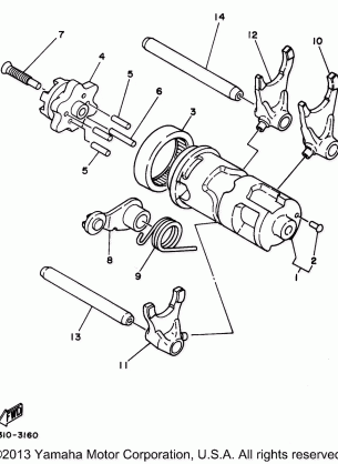 SHIFT CAM FORK