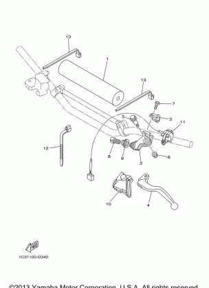 HANDLE SWITCH LEVER