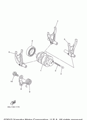 SHIFT CAM FORK