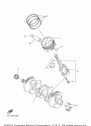 CRANKSHAFT PISTON