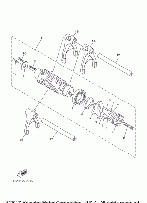 SHIFT CAM FORK