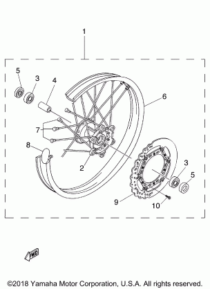 FRONT WHEEL KIT