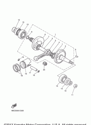 CRANKSHAFT PISTON