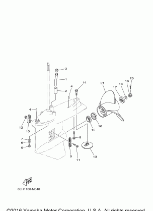 LOWER CASING DRIVE 2